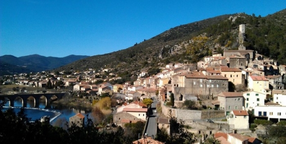 Roquebrun - Hérault, le Languedoc © Photothèque Hérault Tourisme - E. Brendle